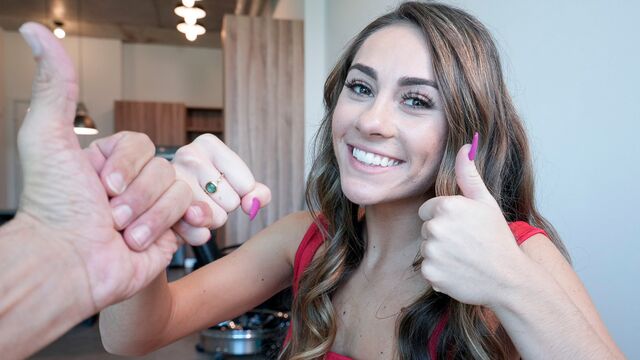 Lovely hottie Mackenzie Mace gets tons of nasty pleasure in the bedroom