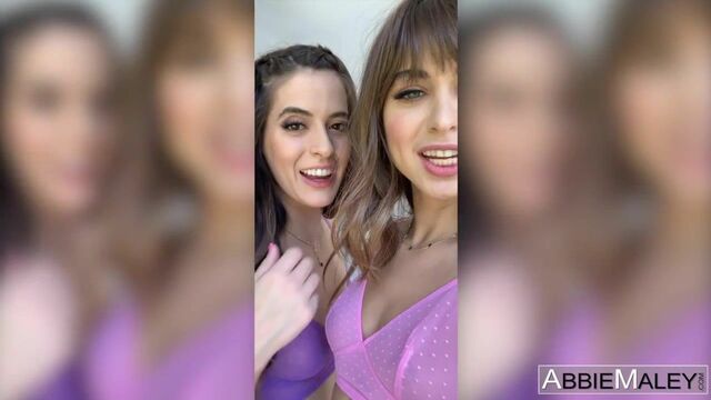 Topless model Abbie Maley demonstrates her awesome shape