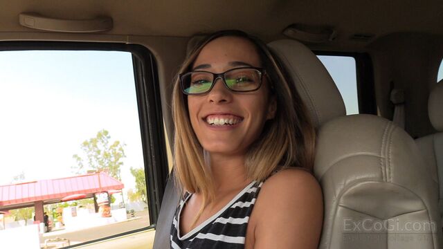 An awesome young model Avery received a messy facial cumshot