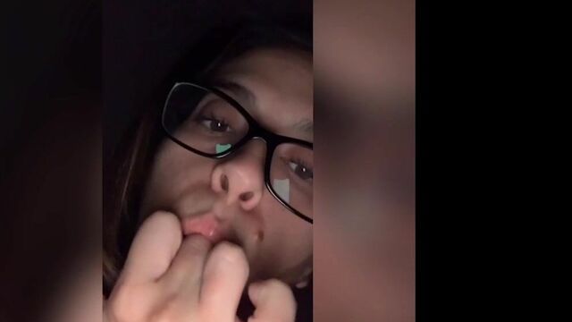 Gorgeous soloing chick Abbie Maley is playing with her vibrator