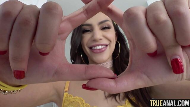 Gorgeous anal penetration in the doggy style with Hime Marie