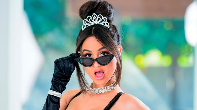 Angelic slender brunette Eliza Ibarra is enjoying dick-riding so much