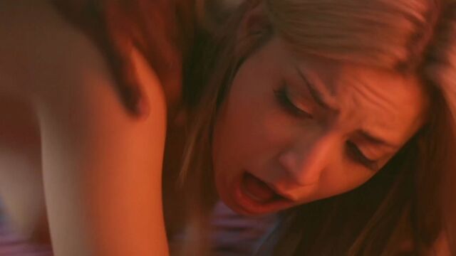 Beauty blonde babe Victoria Beauregard gets fucked from behind